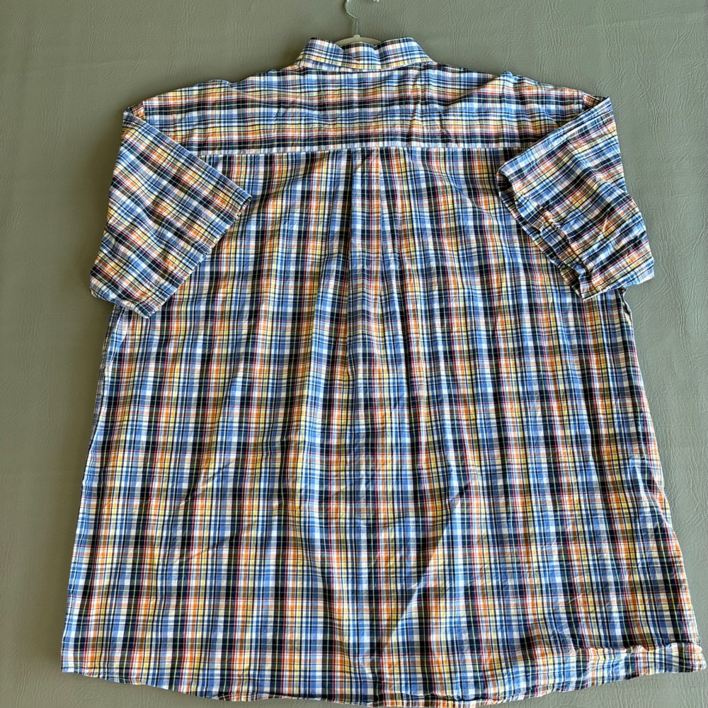 Wrangler George Strait Cowboy Cut Plaid Western Shirt Mens 4XL MGSB128 - Picture 3 of 14